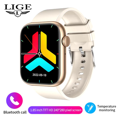 2025 Smart Watch with Wireless Charging, Bluetooth Calling, Fitness Tracking, and Customizable Watch Face for Men and Women