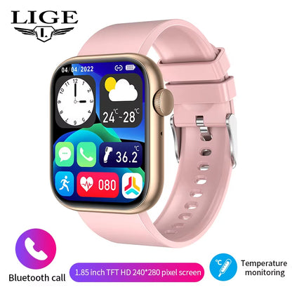 2025 Smart Watch with Wireless Charging, Bluetooth Calling, Fitness Tracking, and Customizable Watch Face for Men and Women