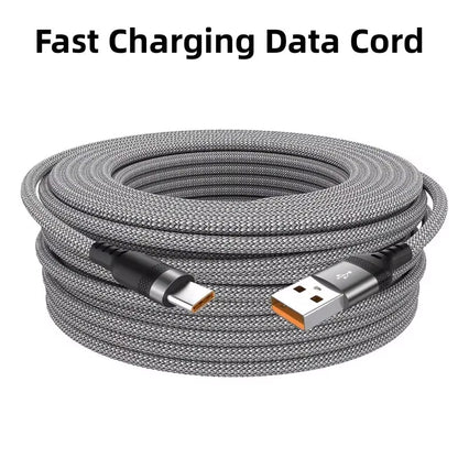 5-Meter Type-C USB 5A Super Charging Cable for Huawei, Xiaomi, Vivo, and Leeco Smartphones