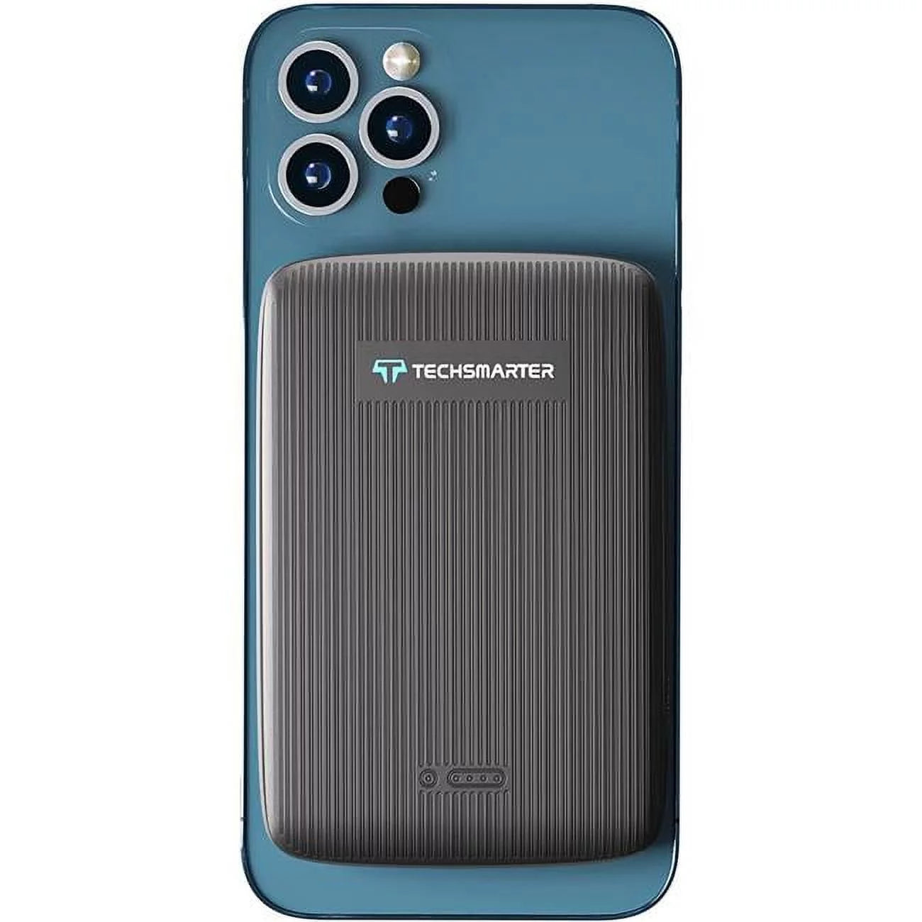 Magnetic 10,000mAh Wireless Power Bank with 18W USB-C PD Portable Charger, Compatible with iPhone 14, 13, and 12